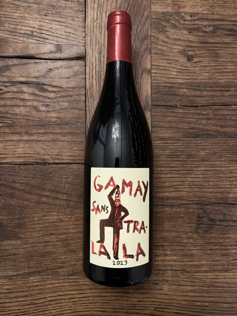 domaine la garrelièrre gamay sans tralala 