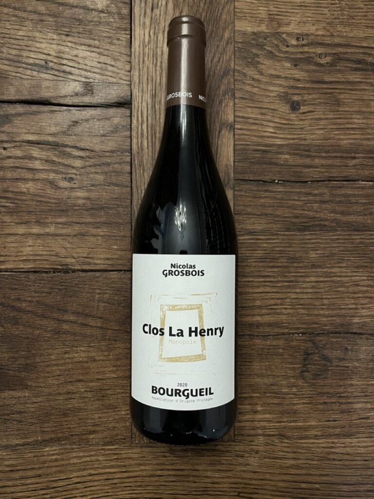 Nicolas Grosbois - Bourgeuil Clos de Henry