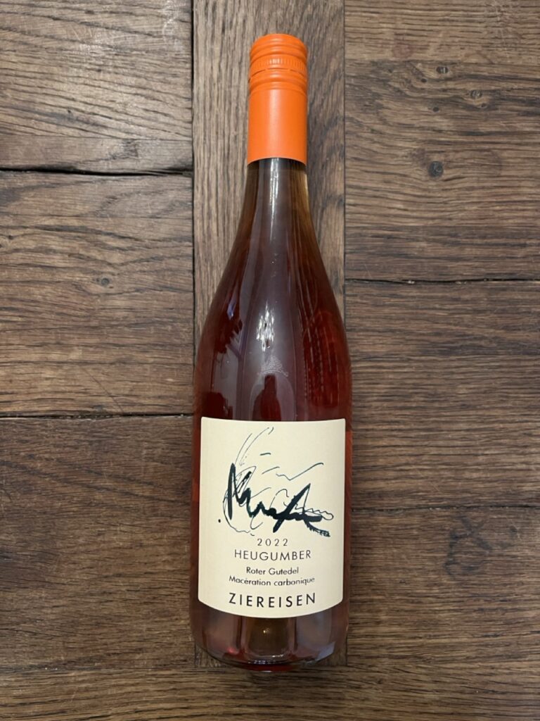 Weingut Ziereisen - Roter Gutedel Heugumber