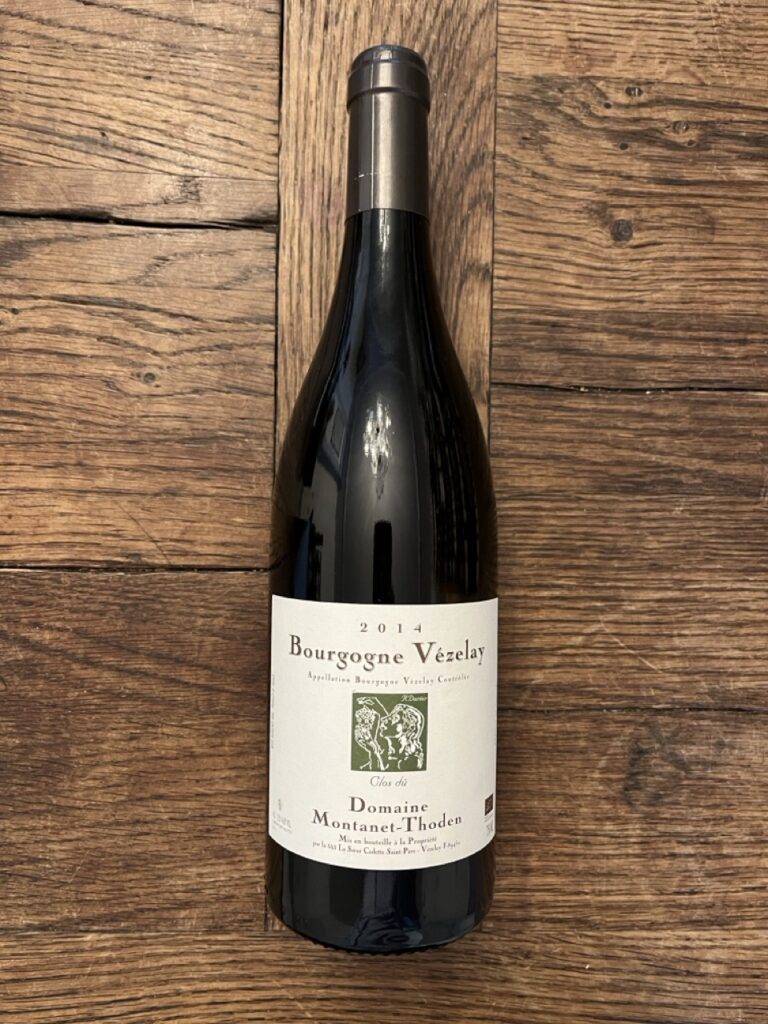 Domaine Monthanet-Thoden - Bourgogne Vézelay Clos dû